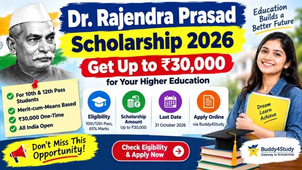Dr Rajendra Prasad Scholarship