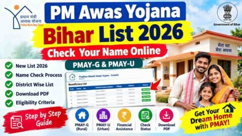 PM Awas Yojana Bihar List 2026: बिहार आवास योजना की नई लिस्ट में अपना नाम कैसे चेक करें?